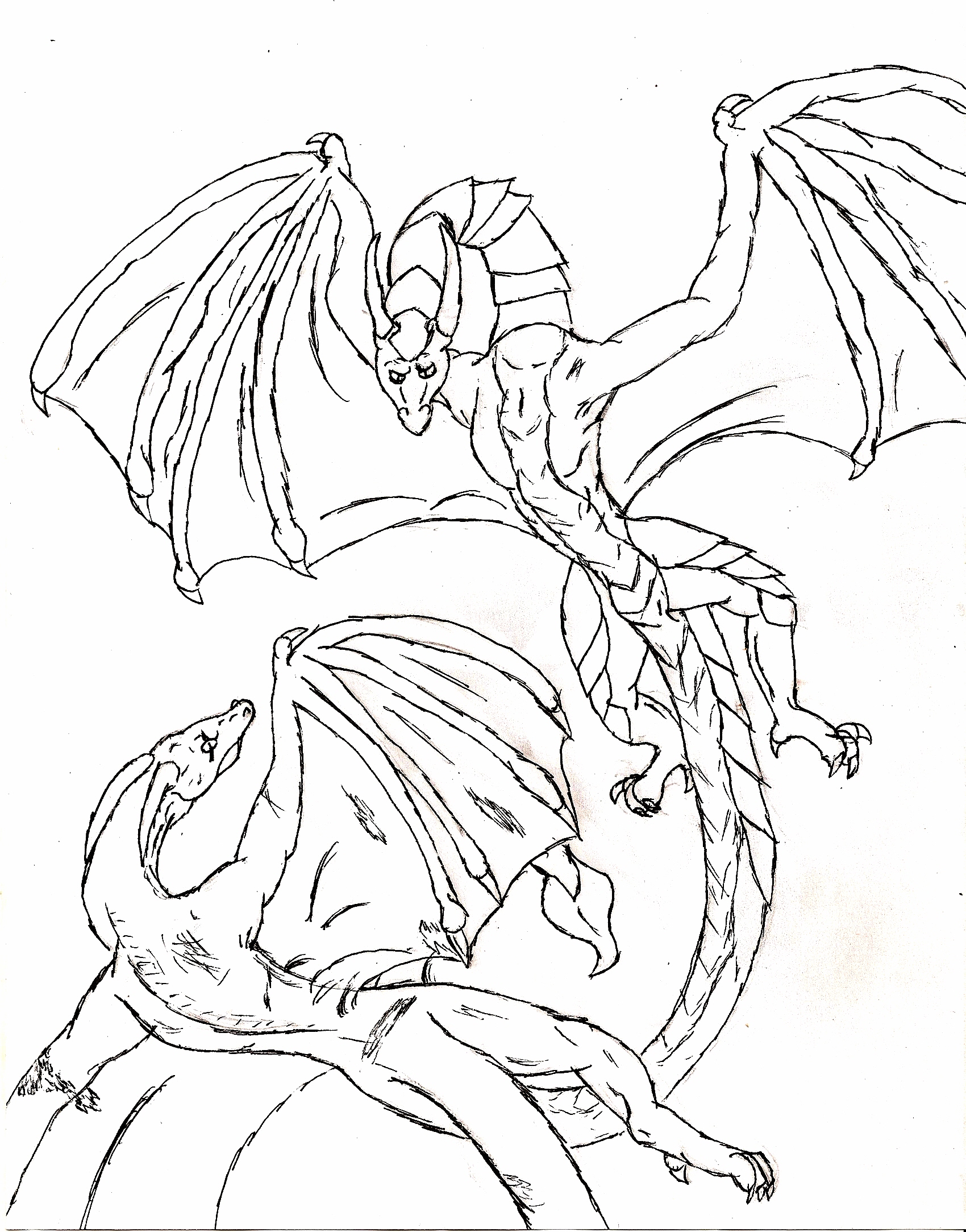 Two Headed Dragon Coloring Pages at GetColorings.com ...
