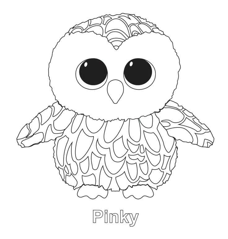 Ty Beanie Boos Coloring Pages at GetColorings.com | Free printable
