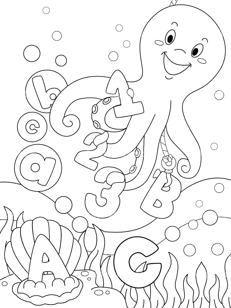 Underwater Coloring Pages at Free printable
