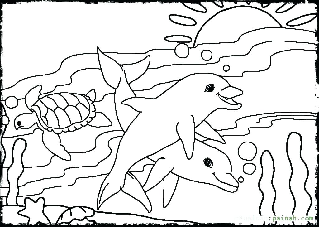 Underwater Coloring Pages At GetColorings Free Printable