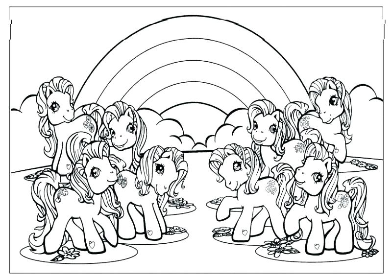 Unicorn Rainbow Coloring Pages at GetColorings.com | Free ...