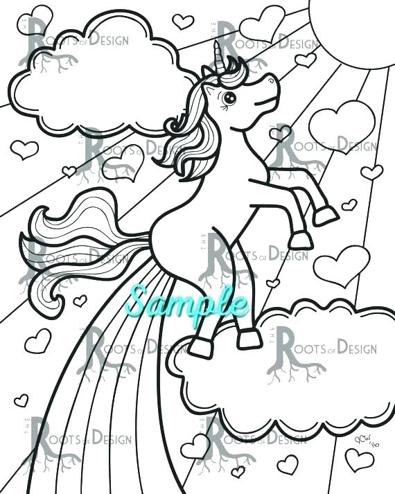 Unicorn Rainbow Coloring Pages at GetColorings.com | Free printable colorings pages to print and ...