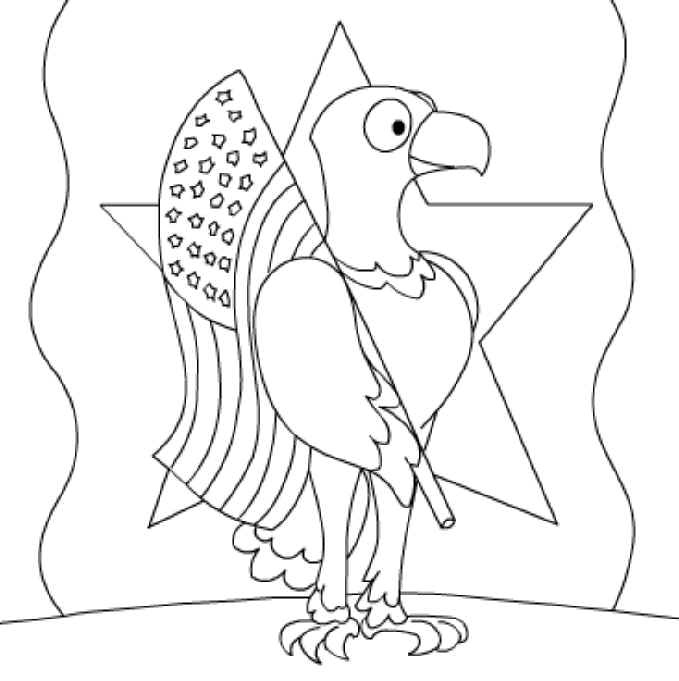 United States Coloring Page at GetColorings.com | Free printable