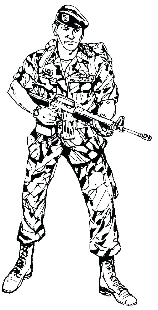 216 Simple Army Coloring Pages Online with disney character