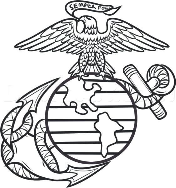 Printable Marine Corps Coloring Pages Martin Printable Calendars
