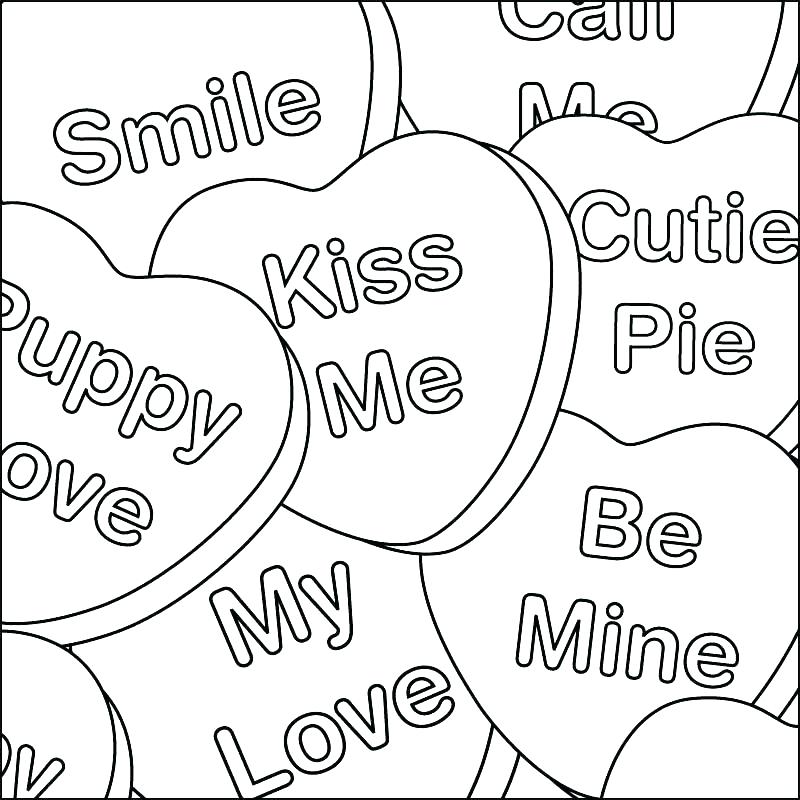 800x800 Printable Valentines Day Coloring Pages Hello Kitty Page