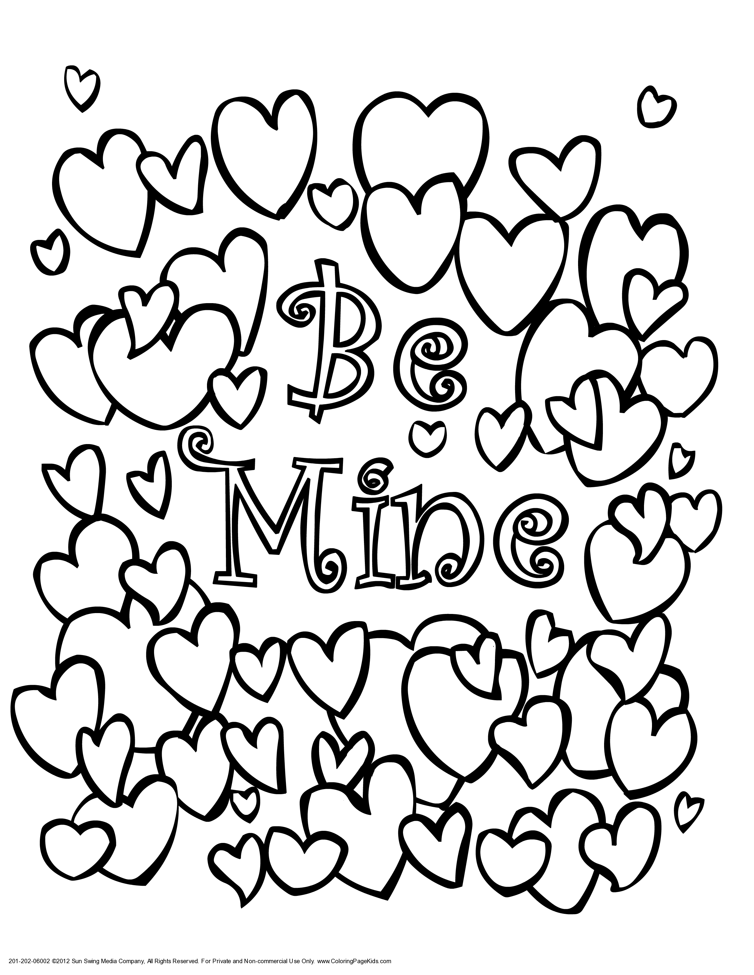 Valentines Day Coloring Pages For Kids at GetColorings.com | Free