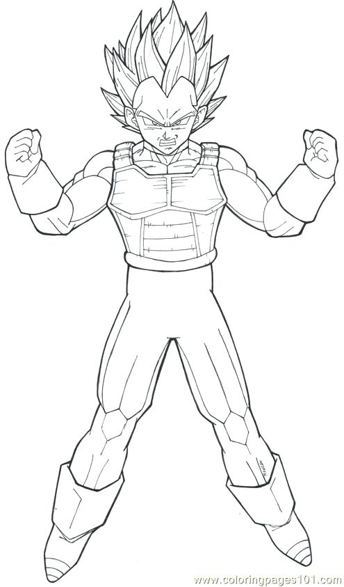 Vegeta Coloring Pages At GetColorings Free Printable Colorings