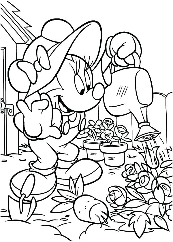 Vegetable Garden Coloring Pages At GetColorings Free Printable 