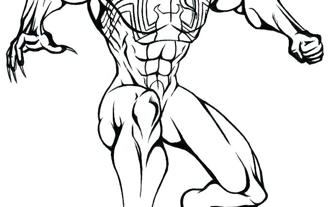 Venom Coloring Pages at GetColorings.com | Free printable colorings