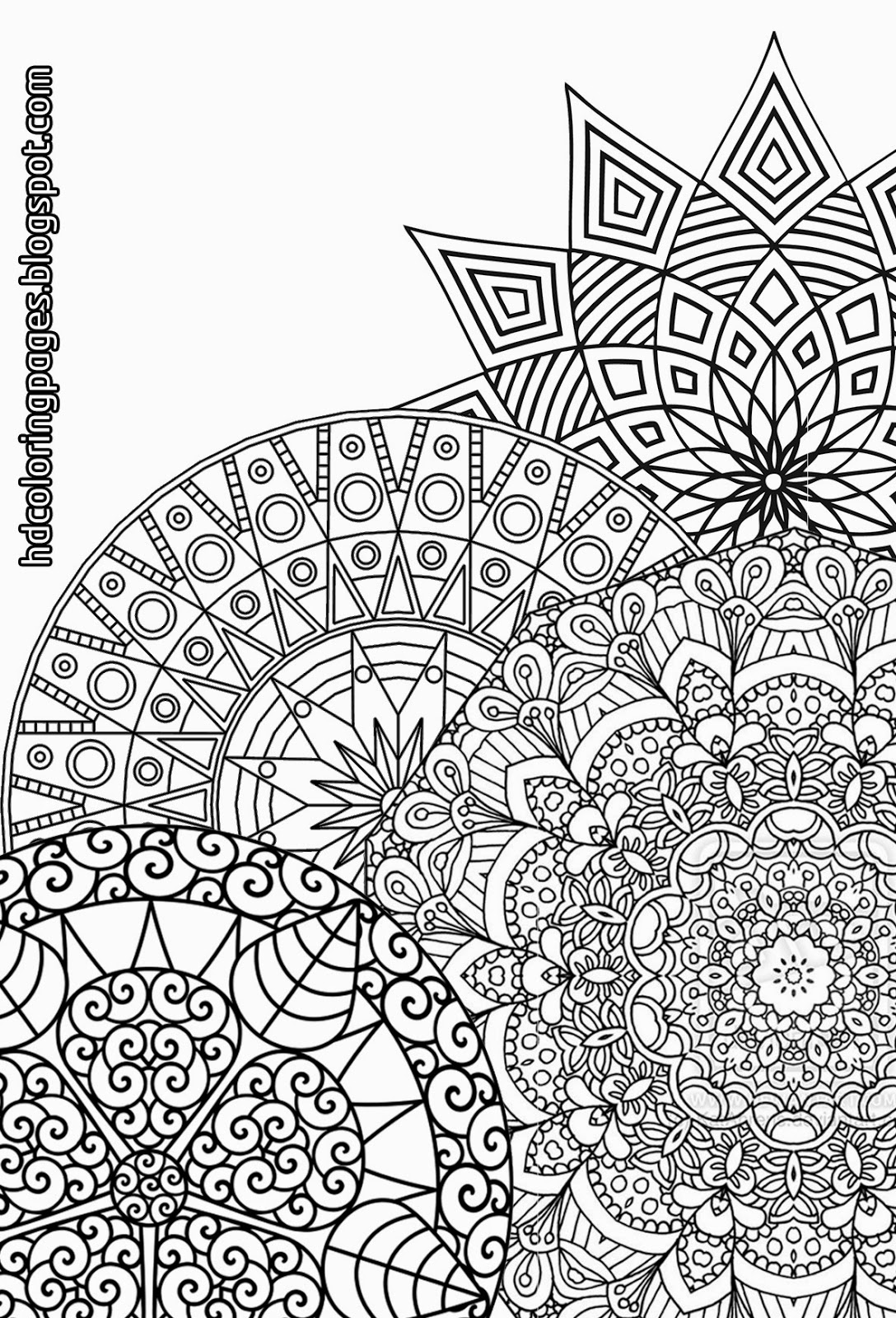 Very Detailed Christmas Coloring Pages at GetColorings.com | Free