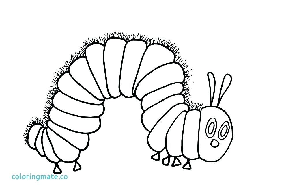 Very Hungry Caterpillar Coloring Pages Printables at