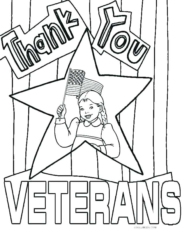 Religious Veterans Day Coloring Pages Printable