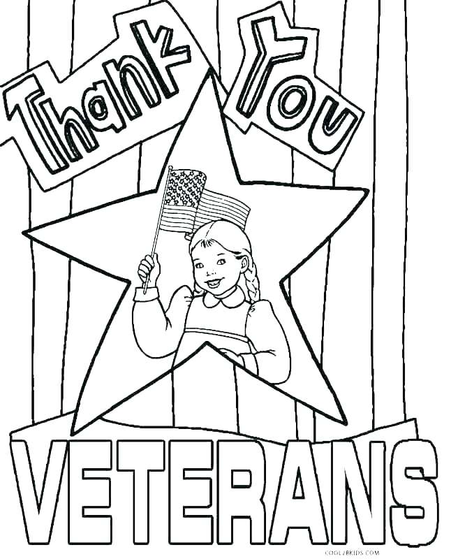 Veterans Day Coloring Pages For Preschool At GetColorings Free