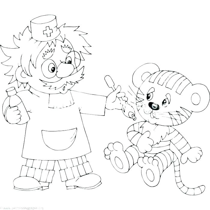 Veterinarian Coloring Pages at GetColorings.com | Free printable