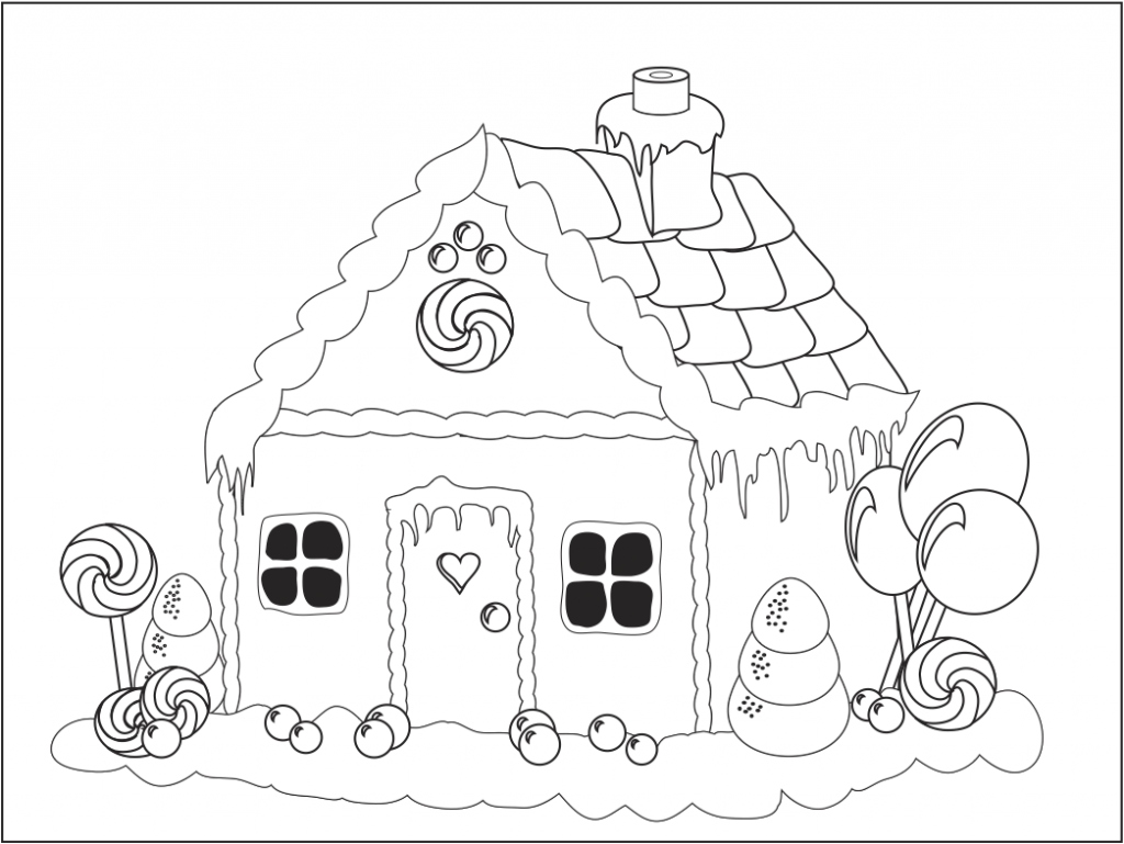1024x769 House Coloring Page New Free Printable Pages For