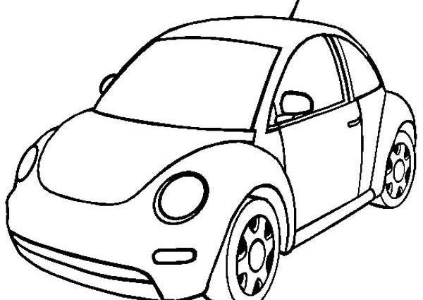 Volkswagen Beetle Coloring Pages at GetColorings.com | Free printable