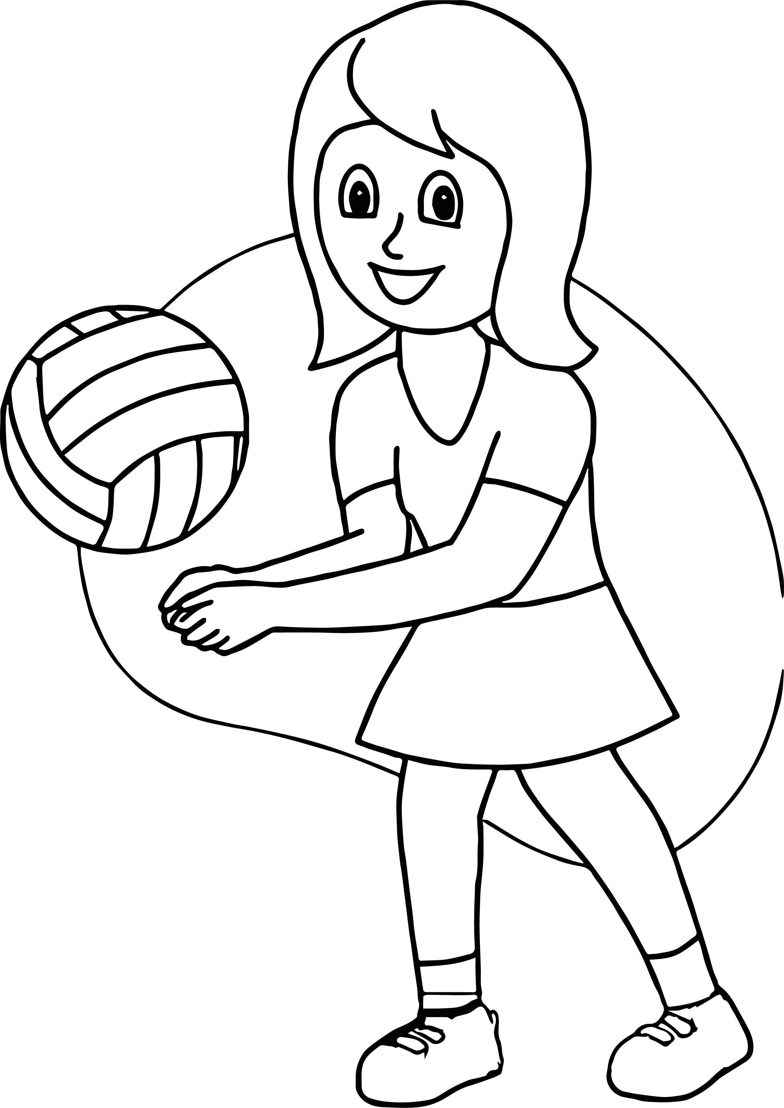 Volleyball Coloring Pages at GetColorings.com | Free ...
