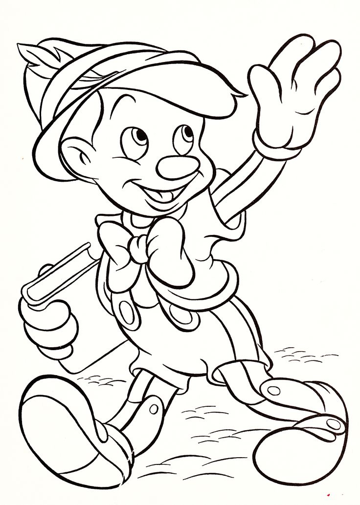 Walt Disney Characters Coloring Pages At GetColorings Free 