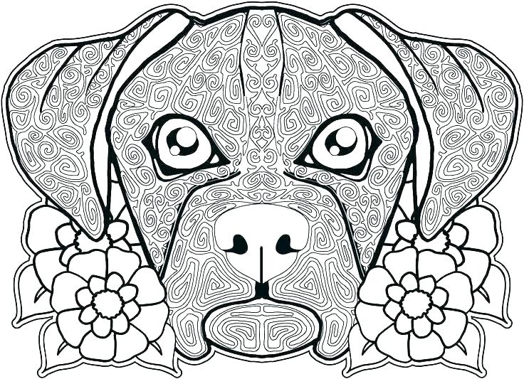 Pictures Of Dogs Coloring Pages At Getcolorings Com Free Printable Watch Dogs Coloring Pages