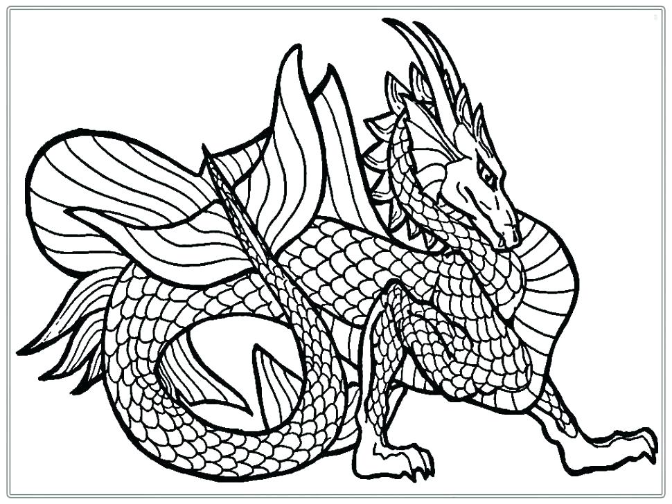 coloring pages cute water dragons coloring pages