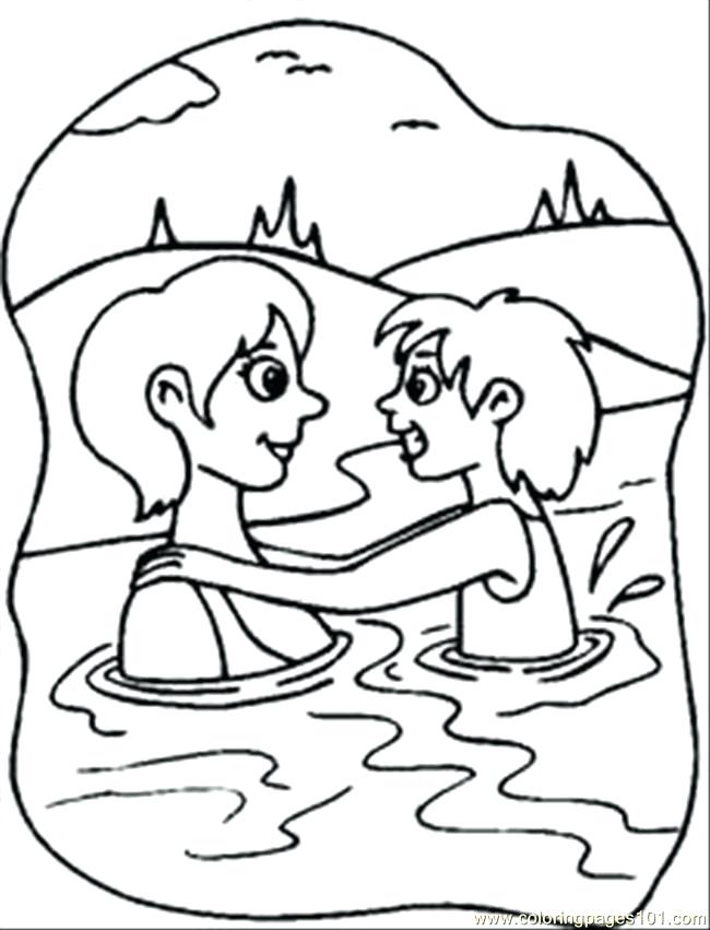 124 Simple Water Park Coloring Pages for Kids
