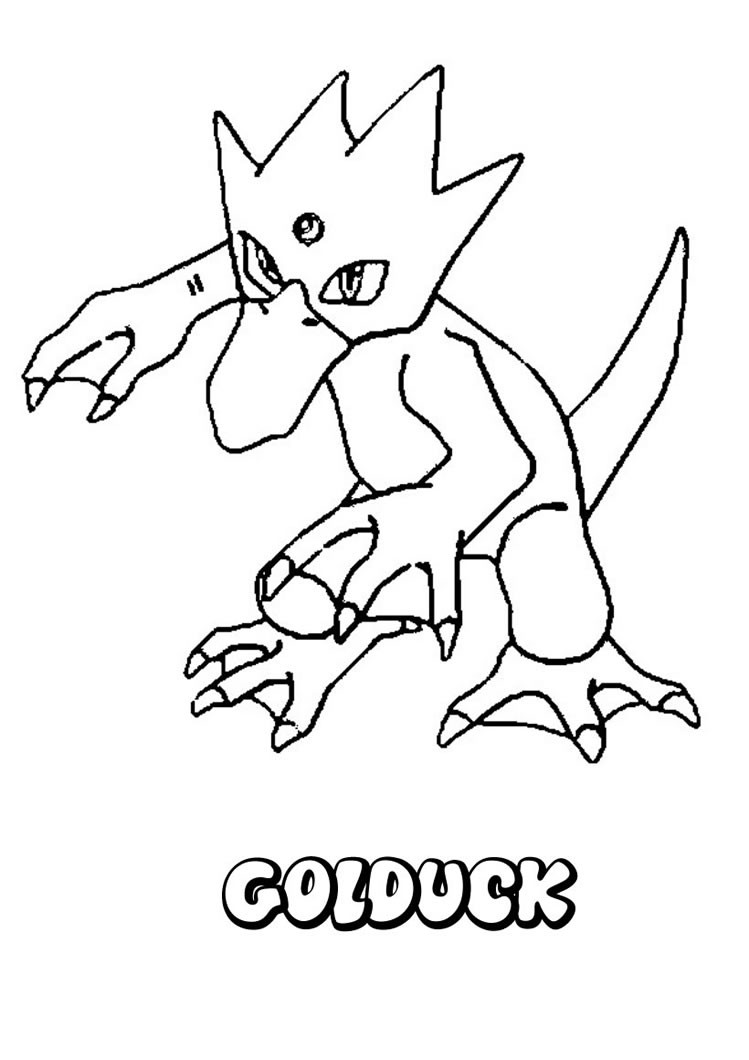 10 Water-Type Pokémon Coloring Pages to Download and Enjoy