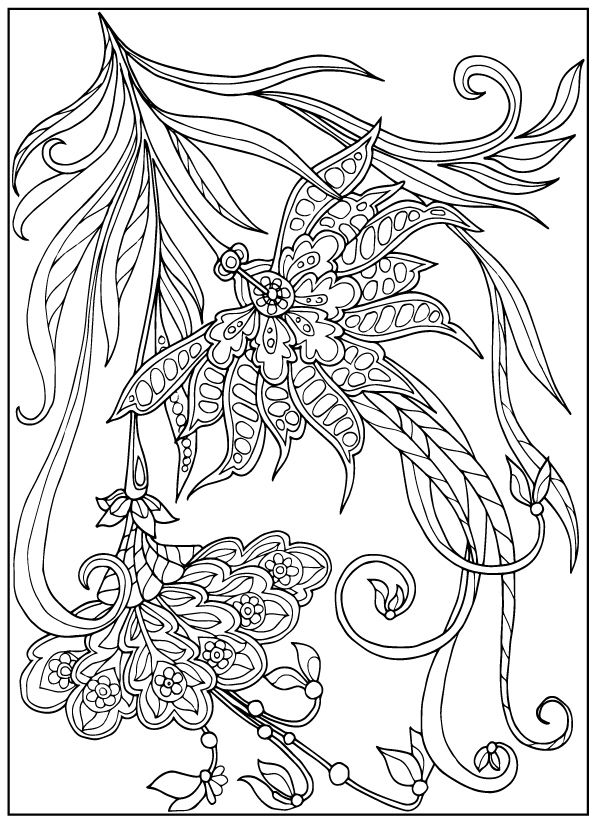 Watercolor Coloring Pages at GetColorings.com | Free printable