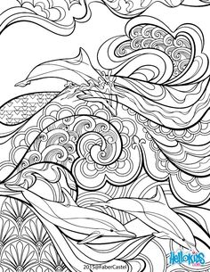 Waves Coloring Page at GetColorings.com | Free printable colorings