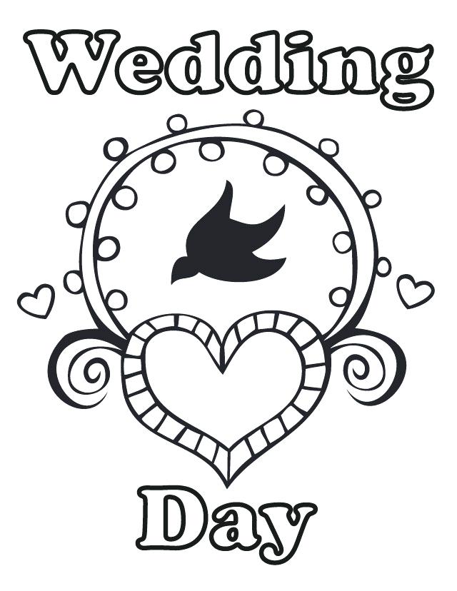 Wedding Coloring Pages at GetColorings.com | Free ...