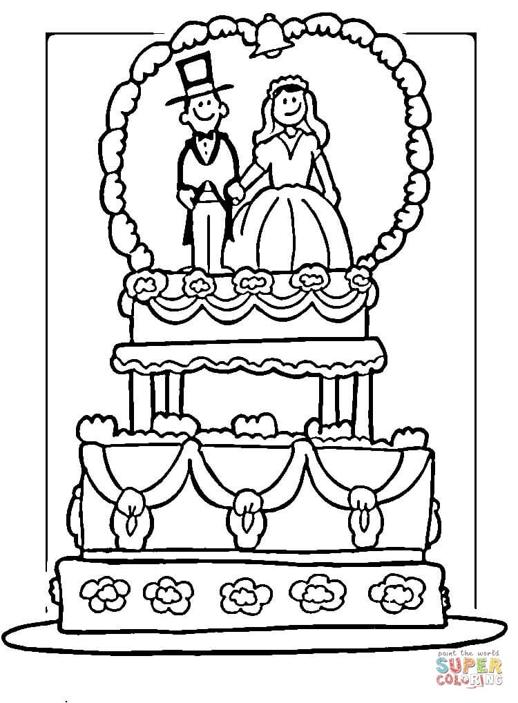 Wedding Couple Coloring Pages At GetColorings Free Printable 