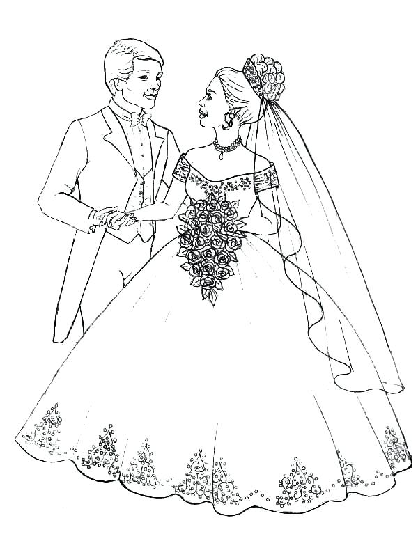 Wedding Flowers Coloring Pages at GetColorings.com | Free printable