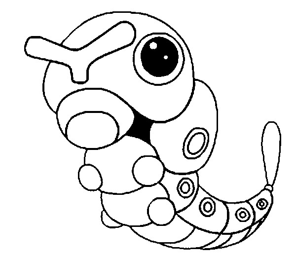 Weedle Coloring Pages At Free Printable Colorings