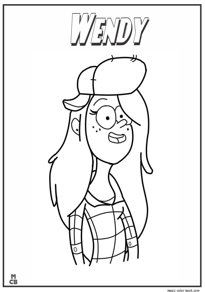 Wendy Coloring Pages at GetColorings.com | Free printable colorings
