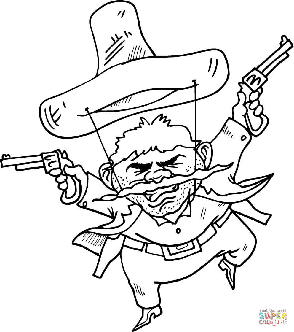 Western Coloring Pages For Adults at GetColorings.com | Free printable