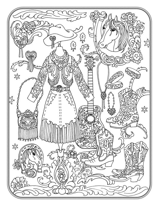 Western Coloring Pages For Adults At GetColorings Free Printable 