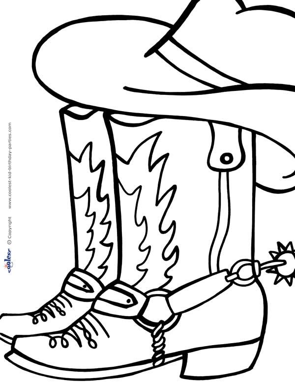Western Cowboy Coloring Pages At GetColorings Free Printable 