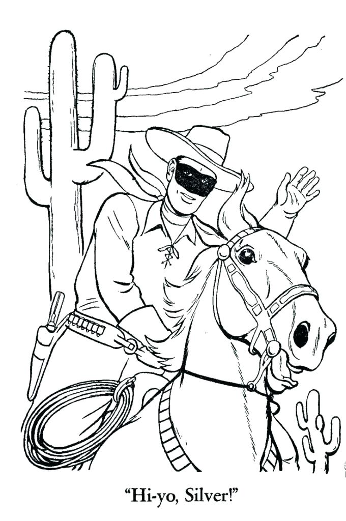 Western Horse Coloring Pages at Free printable