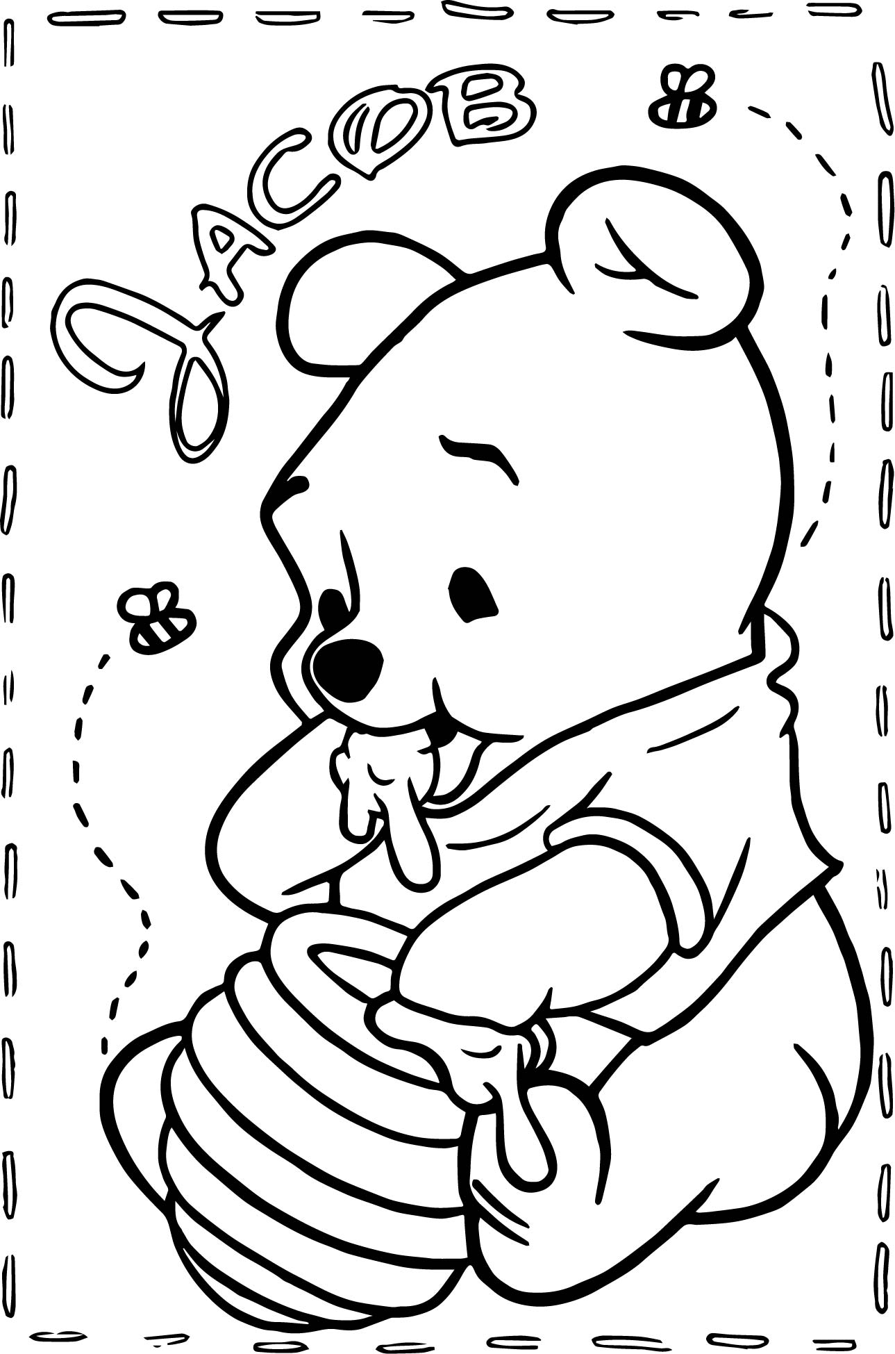 Printable Winnie The Pooh Coloring Pages