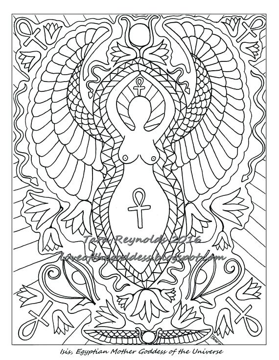 Wiccan Coloring Pages at Free printable colorings