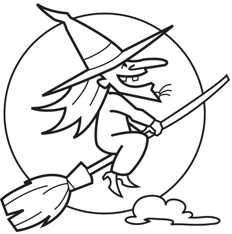 Wicked Witch Coloring Page At GetColorings Free Printable 