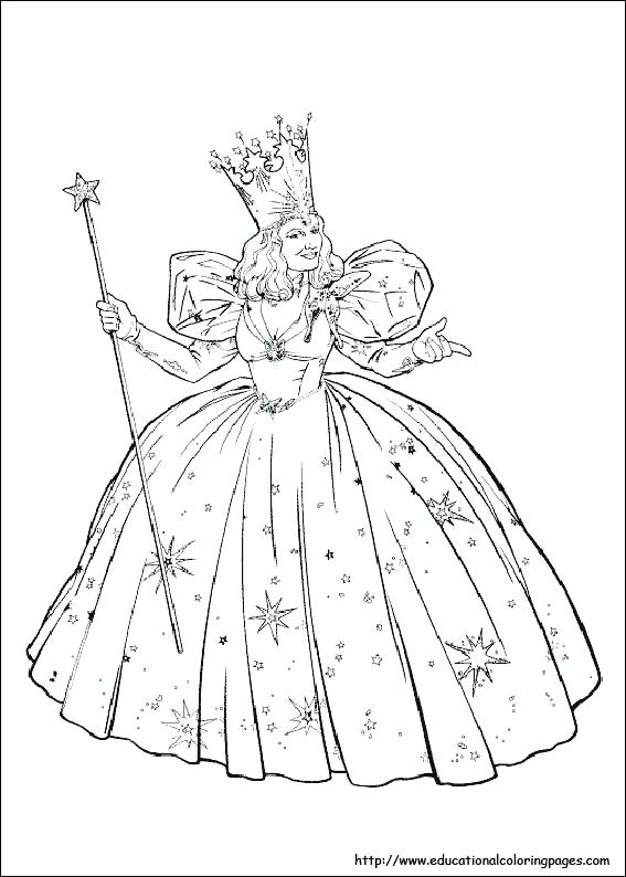 Wicked Witch Of The West Coloring Pages at GetColorings.com | Free