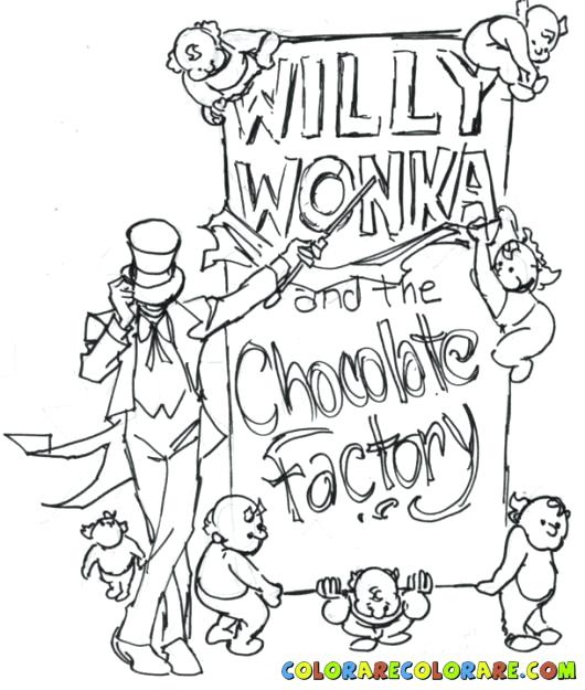 10 Willy Wonka Printable Coloring Pages for Imagination and Delight