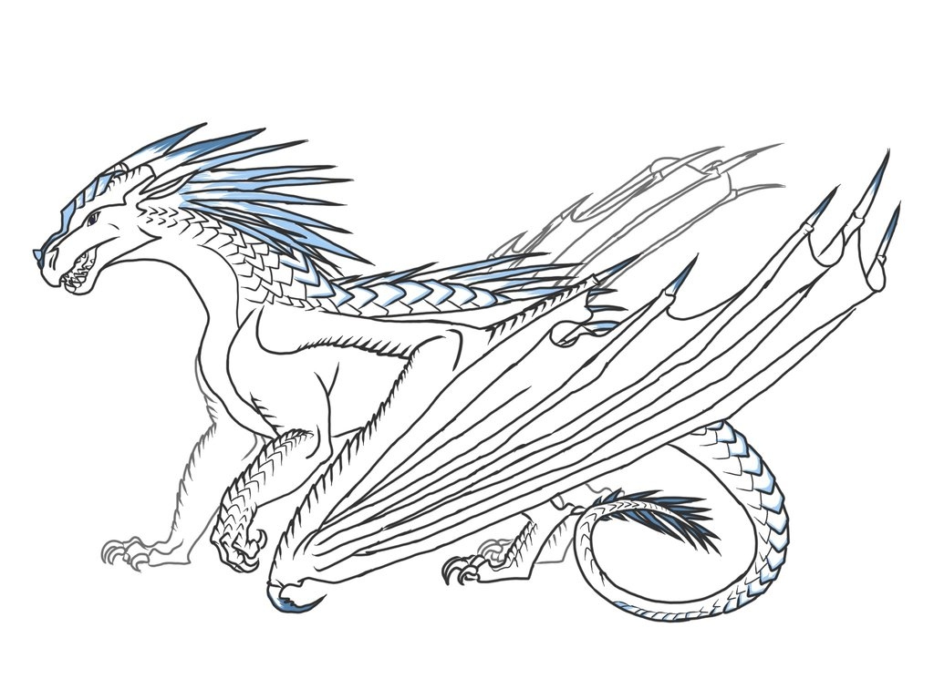 Wings Of Fire Dragon Coloring Pages at GetColorings.com | Free