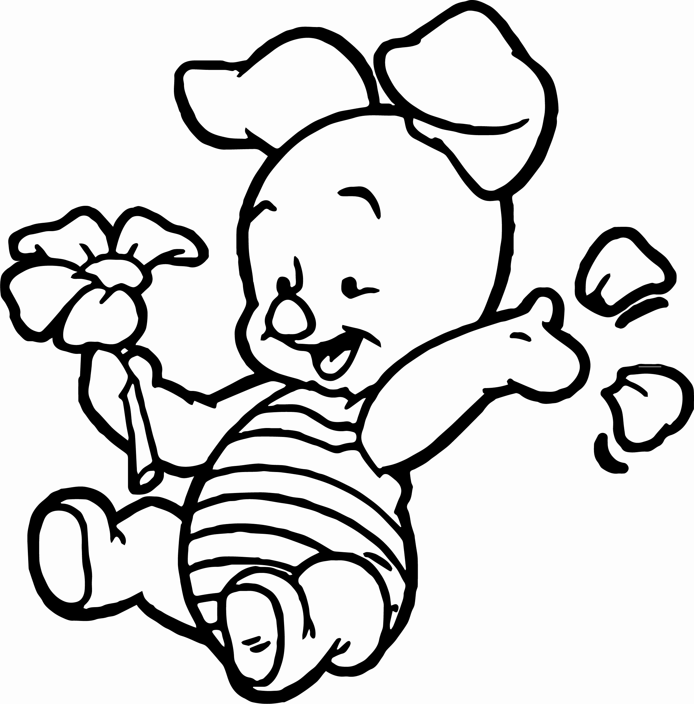 winnie the pooh and piglet coloring pages at getcolorings