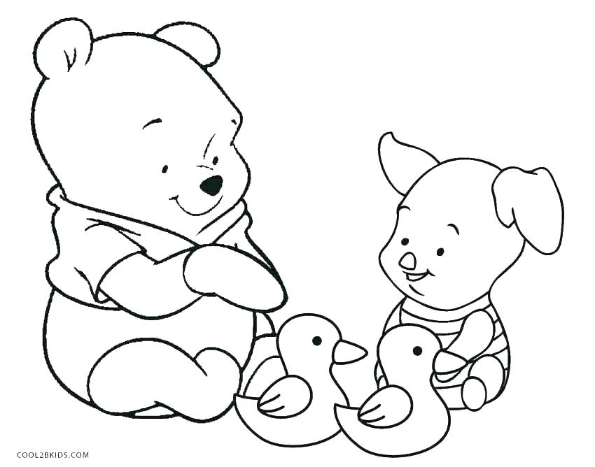 Winnie The Pooh And Tigger Coloring Pages At GetColorings Free