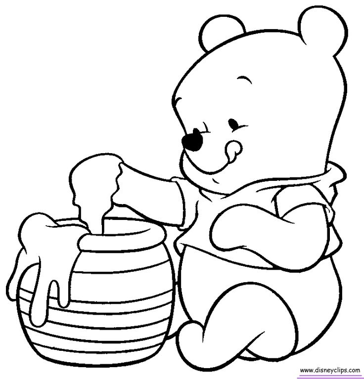 Whinney The Pooh Coloring Pages At GetColoringscom | Free Printable