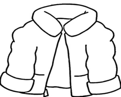 Winter Coat Coloring Page at GetColorings.com | Free printable