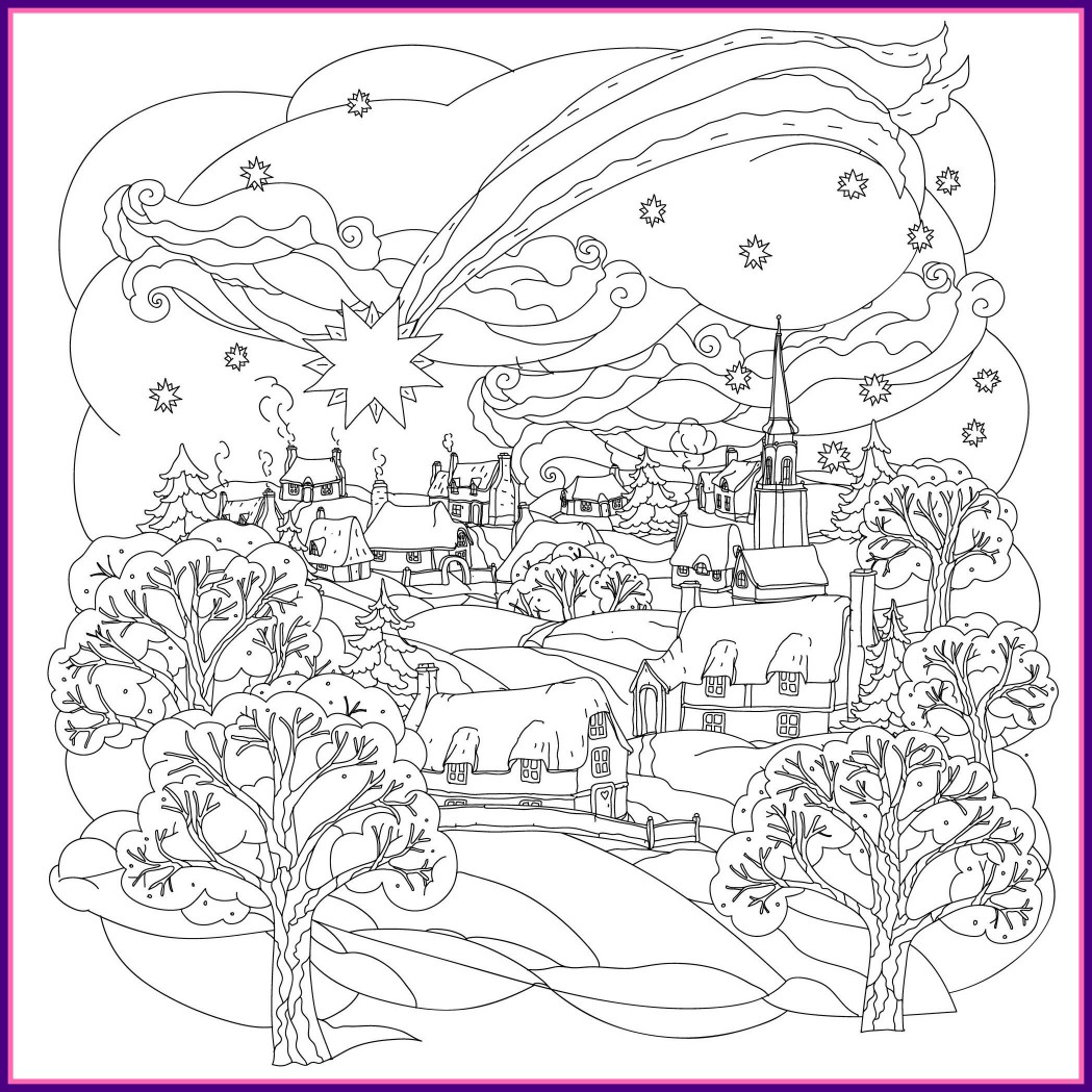 Winter Mandala Coloring Pages at GetColorings.com | Free printable