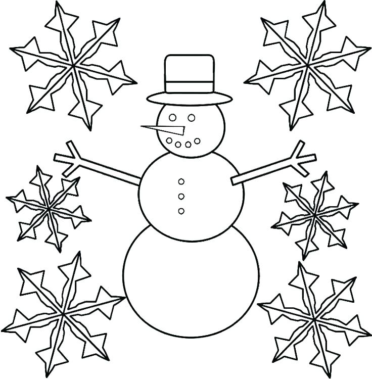 Winter Snowflake Coloring Pages at GetColorings.com | Free printable